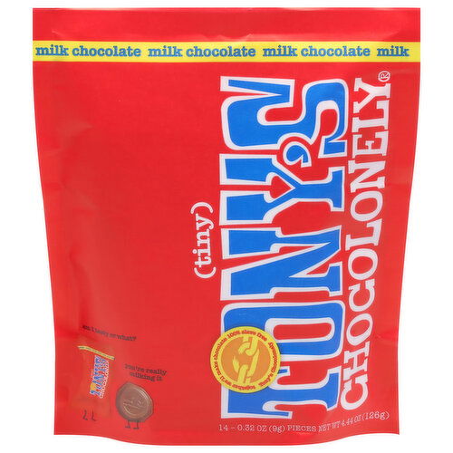 Tony's Chocolonely Milk Chocolate, Tiny