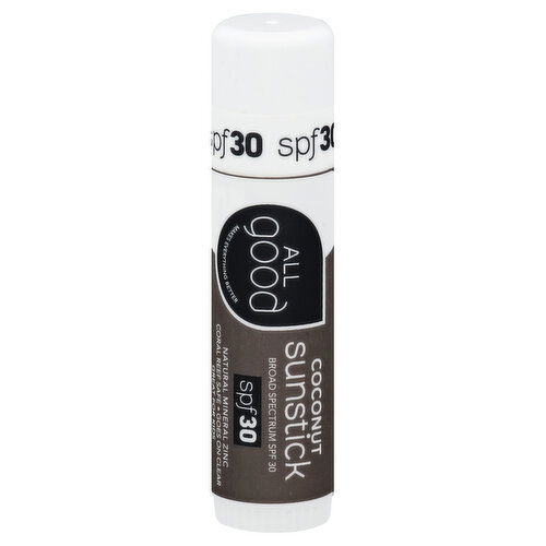 All Good Sunstick, Coconut, SPF 30
