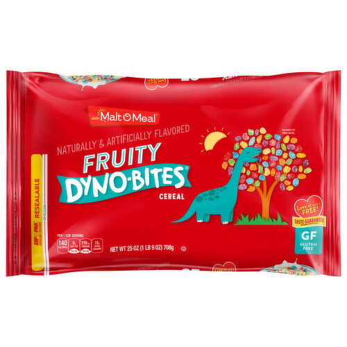 Malt O Meal Cereal, Fruity Dyno-Bites