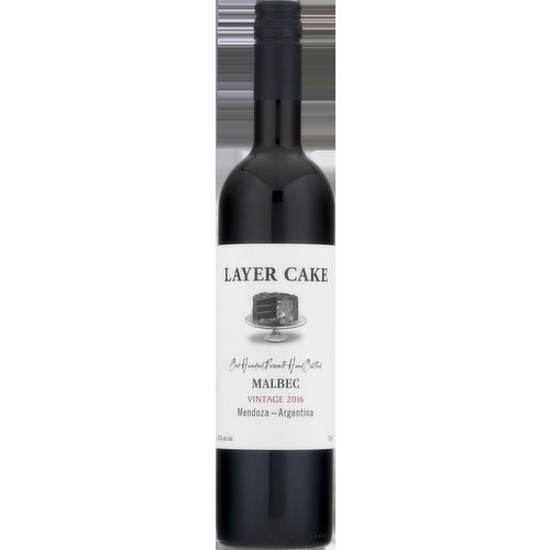 Layer Cake Malbec, Mendoza - Argentina, Vintage 2007