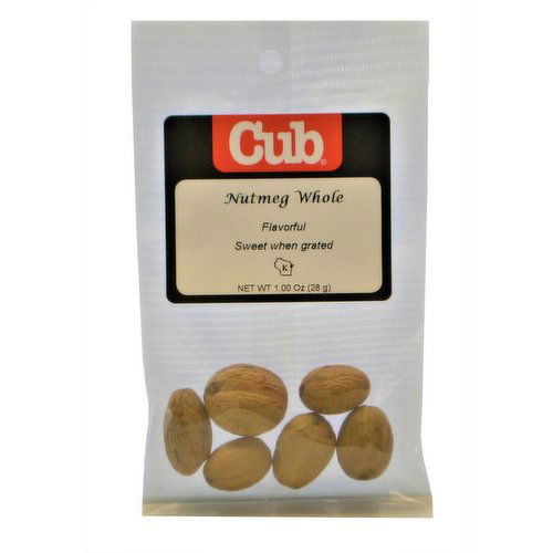 Cub Nutmeg, Whole