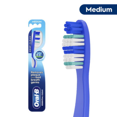 Oral-B Essential Clean Essential Clean Toothbrush, Medium