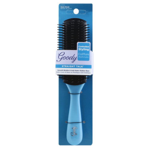 Goody Straight Talk Styler Brush, Controlled Styling