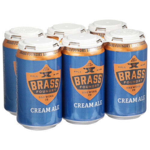 Brass Foundry Brewing Co. Beer, Cream Ale