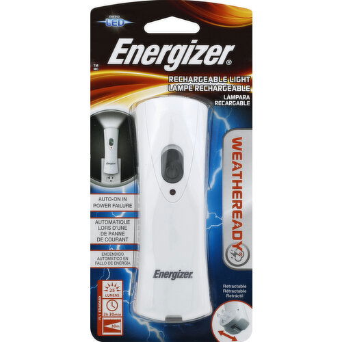 Energizer Weather Ready Light, LED, Rechargeable