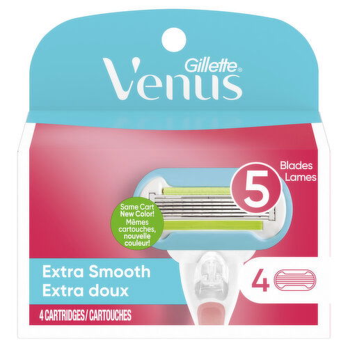 Venus Extra Smooth Women's Razor Blade Refills