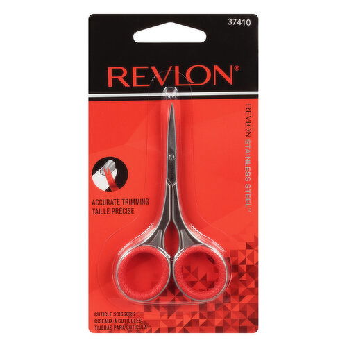 Revlon Cuticle Scissors, Stainless Steel