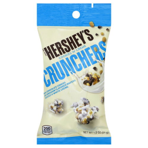 HERSHEYS Crunchers Cookies, Cookies 'n' Creme