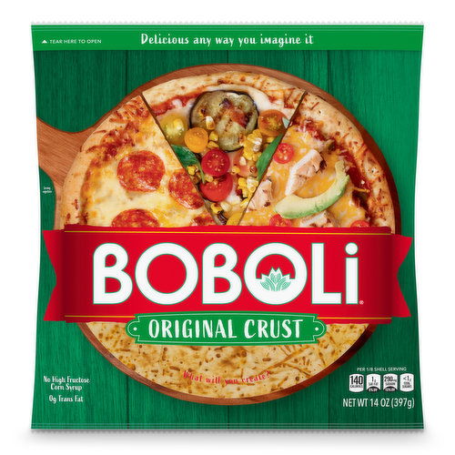 Boboli Boboli 12" Original Pizza Crust, Personalize Pizza Night, 14 oz