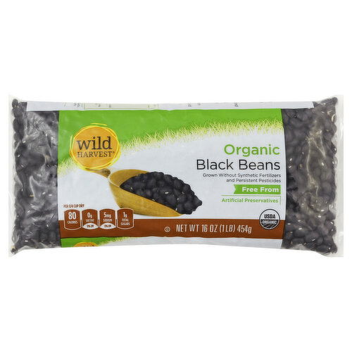 Wild Harvest Black Beans, Organic