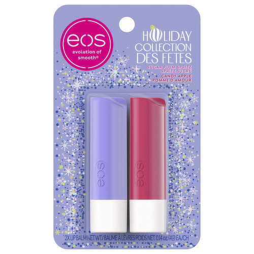 EOS Sugar Plum Spritz/Candy Apple Lip Balm