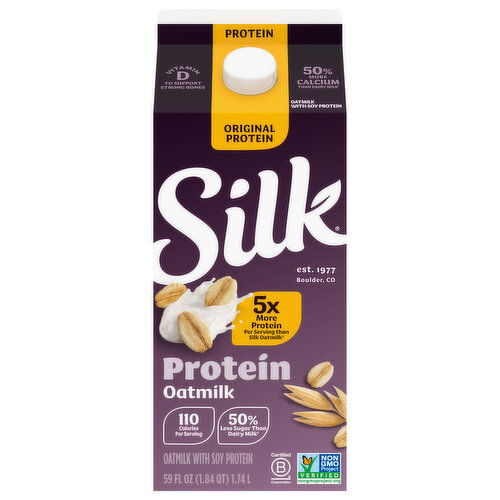 Silk Oatmilk, Original Protein