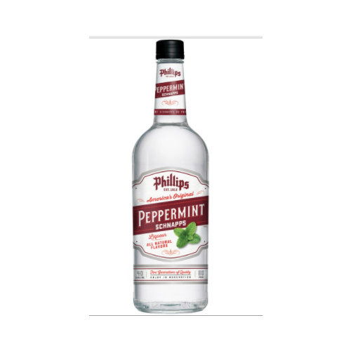 Phillips Peppermint 60 Proof Schnaaps