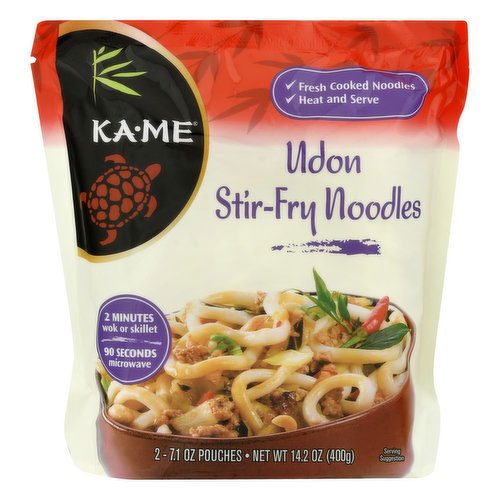 Ka-Me Noodles, Stir-Fry, Udon