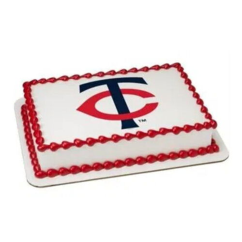 Cub MLB Minnesota Twins Sheet Cake