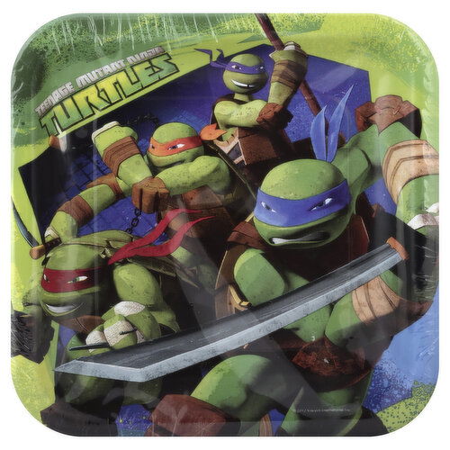 DesignWare Plates, Teenage Mutant Ninja Turtles, 9 Inch