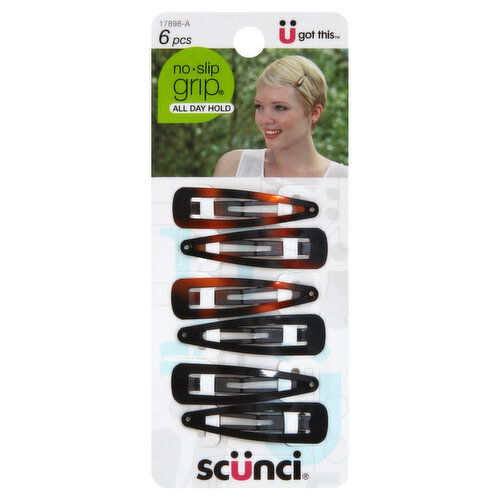 Scunci No-Slip Grip Clippies