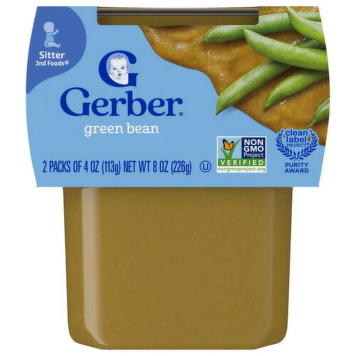 Gerber Green Bean, Sitter 2nd Foods