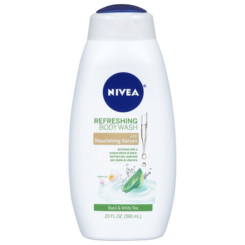 Nivea Refreshing Body Wash, Basil & White Tea