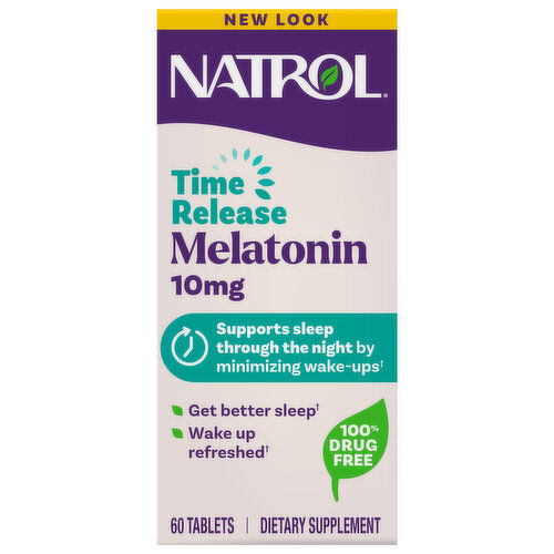 Natrol Sleep Melatonin, Advanced, 10 mg, Tablets