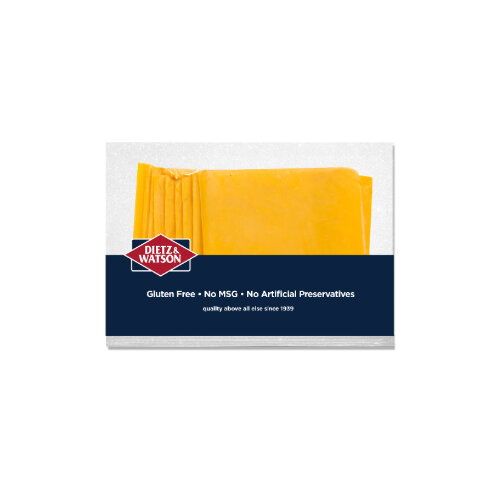 Dietz & Watson Deli-Sliced Yellow American Cheese