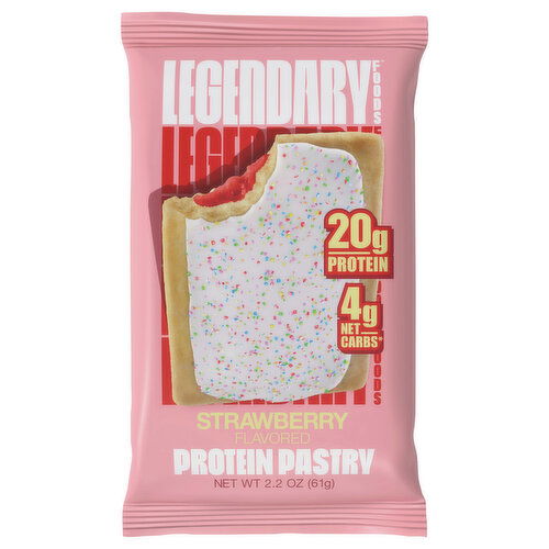 Legendary Foods Protein Pastry, Strawberry Flavored