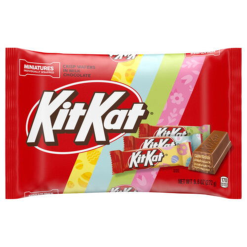 Kit Kat Crisp Wafers, in Milk Chocolate, Miniatures