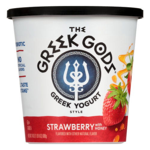 The Greek Gods Strawberry with Honey Greek Style Yogurt