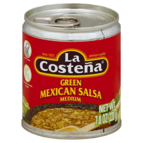 La Costena Salsa, Green Mexican, Medium