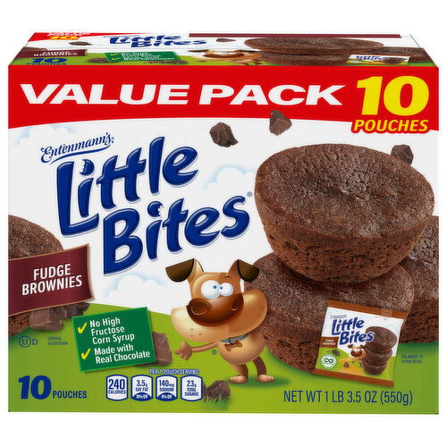 Entenmann's Little Bites Fudge Brownies Value Pack