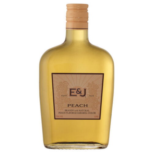 E & J Brandy Peach Flavored Brandy