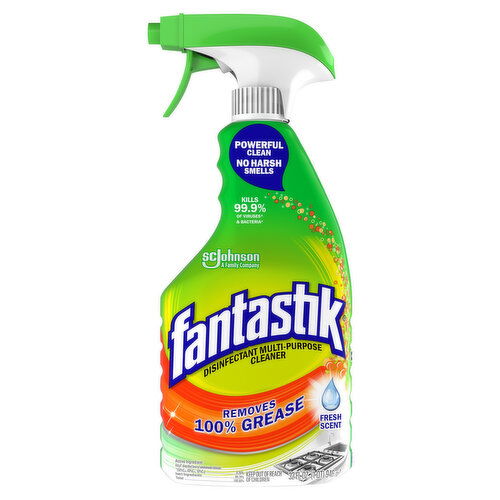 Fantastik Multi-Purpose Cleaner, Disinfectant, Fresh Scent