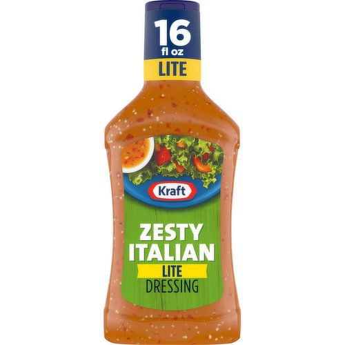 Kraft Zesty Italian Lite Salad Dressing