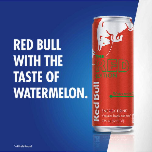 Red Bull The Red Edition Energy Drink, Watermelon