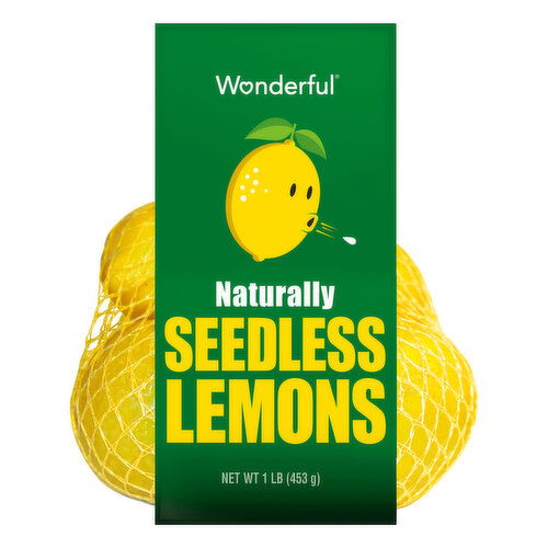 Wonderful Seedless Lemons