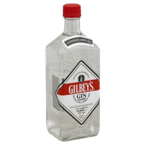 Gilbey's Gin, London Dry, Distilled