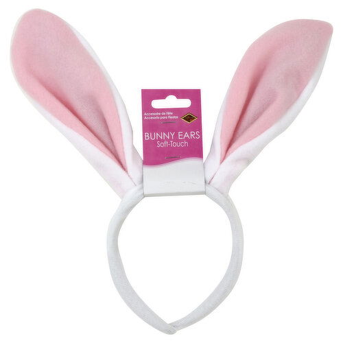 Beistle Bunny Ears, Soft-Touch