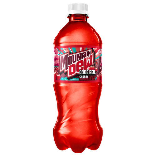 Mountain Dew Code Red Soda