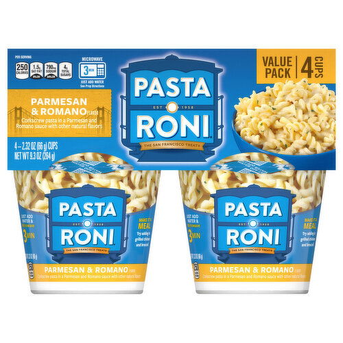 Pasta Roni Pasta, Parmesan & Romano Flavor, Value Pack