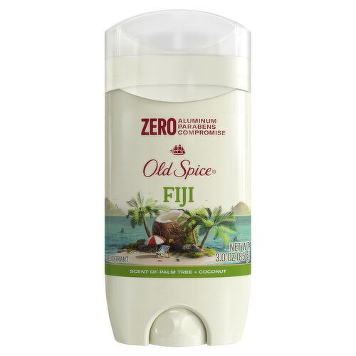 Old Spice Mind + Body Old Spice Men's Deodorant Aluminum-Free Fiji with Palm Tree, 3oz