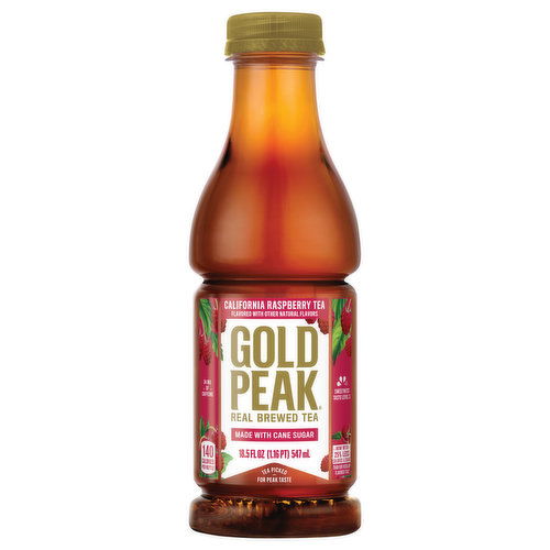 Gold Peak  Raspberry Flavored Iced Tea Drink