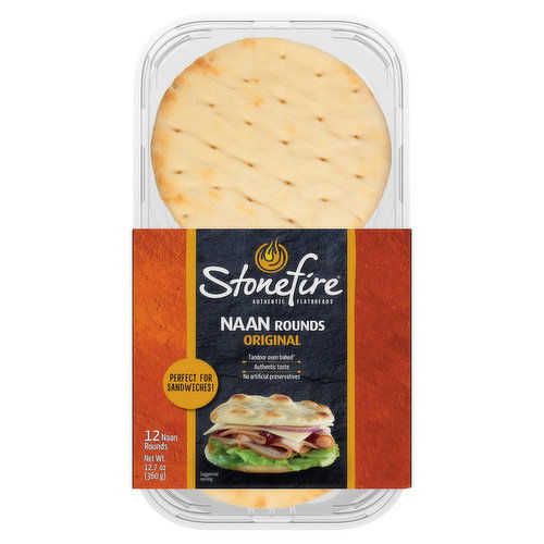 Stonefire Naan Rounds, Original