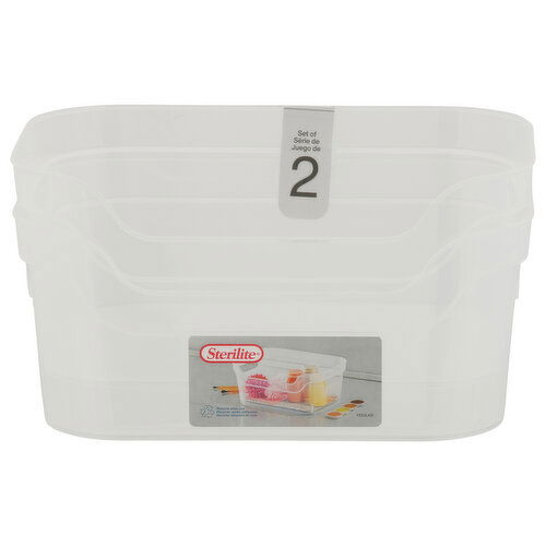 Sterilite Craft Storage Container, Clear