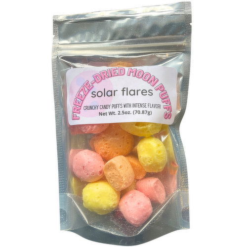 Freeze Dried Moon Puffs Solar Flares