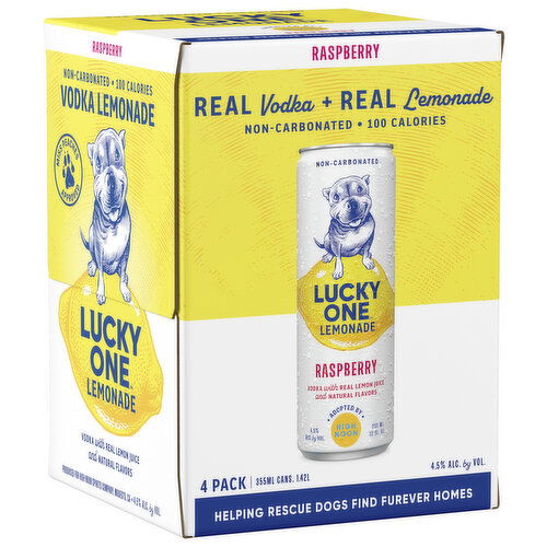 Lucky One Raspberry Vodka Lemonade