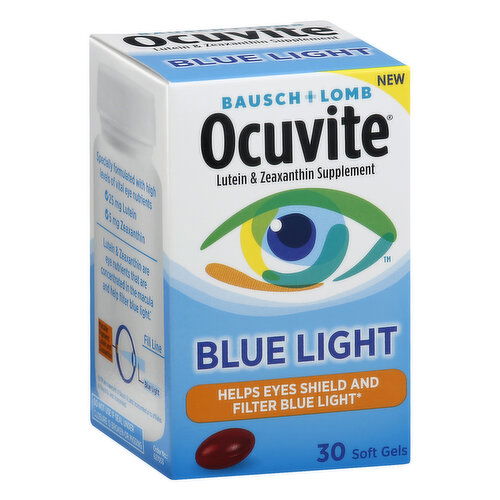 Bausch + Lomb Ocuvite, Blue Light, Softgel