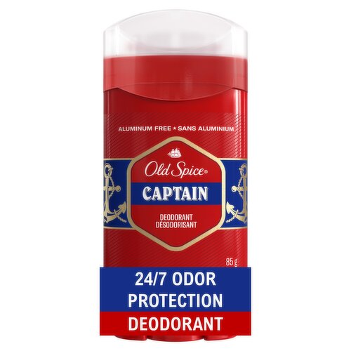 Old Spice Red Collection Aluminum Free Deodorant for men, Captain