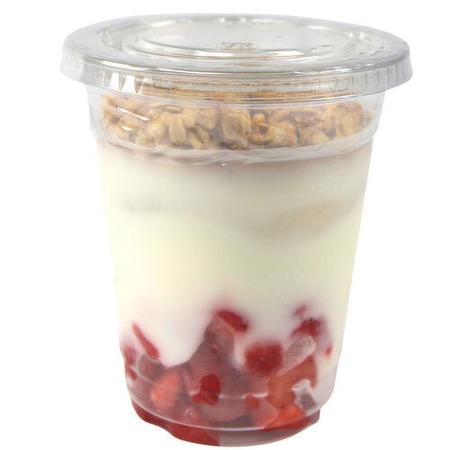 Quick & Easy Strawberry Parfait Yogurt