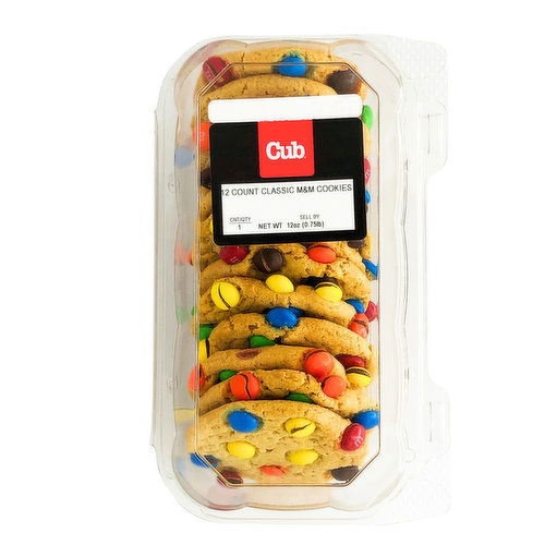 Cub Bakery M&M Cookies