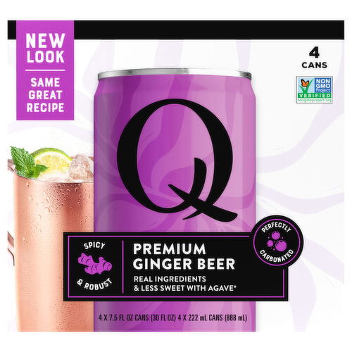Q Mixers Premium Spicy & Robust Ginger Beer Ginger Beer